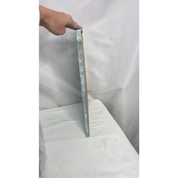 Coastal Heron Framed Wood Print 11'x16" Wall Art Beach Seascape Artwork Seashore - Picture 15 of 16